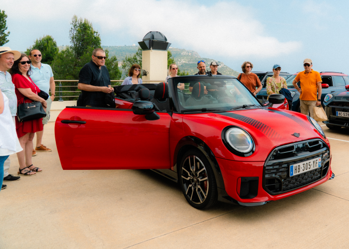 SUR LES ROUTES DU RALLYE DE MONTE CARLO EN MINI JCW